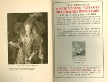 Principal navigations, voyages, traffiques & discoveries of the English nation made by sea or overland to the remote and farthest distant quarters of the earth at any time within the compass of these 1600 years / Richard Hakluyt ; with an introduction by  