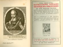 Principal navigations, voyages, traffiques & discoveries of the English nation made by sea or overland to the remote and farthest distant quarters of the earth at any time within the compass of these 1600 years / by Richard Hakluyt ; with an introduction  