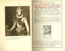 Principal navigations, voyages, traffiques & discoveries of the English nation made by sea or overland to the remote and farthest distant quarters of the earth at any time within the compass of these 1600 years / by Richard Hakluyt ; with an introduction  