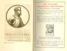 Principal navigations, voyages, traffiques & discoveries of the English nation made by sea or overland to the remote and farthest distant quarters of the earth at any time within the compass of these 1600 years / by Richard Hakluyt ; with an introduction  