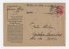 envelope, From: Schultze, Hermann To: Schultze, Guster image 1