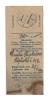 receipt, From: Unknown To: Stejskal, Frantisek  - Mauthausen Various image 34