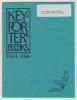 Front cover of the Key Porter Books catalogue, Fall 1988