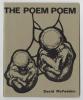 Cover of "The poem poem" by David McFadden