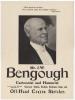 Poster advertising J.W. Bengough's program, "off-hand crayon sketches"