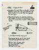 Austin Clarke's handwritten notes regarding  More, c. 1987-8