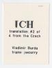 Cover of "Ich : translation #2 of 4 from the Czech"