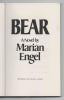 Bear : a novel / by Marian Engel (preview copy)
