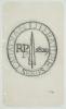 Pencil sketch for Ryerson Press logo, by Thoreau MacDonald