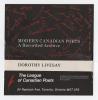 Cover of "Modern Canadian Poets; A recorded archive; Dorothy Livesay"