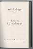 Title page of "Wild Dogs" by Helen Humphreys