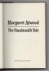 Title page of "The handmaid's tale" by Margaret Atwood