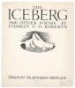 Cover page for "The iceberg and other poems" by Charles G.D. Roberts