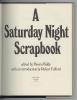 Title page of "A Saturday Night Scrapbook"