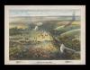Coloured lithograph "Battle of Fish Creek", published by Grip, 1885
