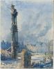 Fouet, A., Watercolour, 1919