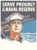 War poster, Sevre Proudly in the Naval Reserve.