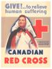 War poster, Canadian Red Cross.