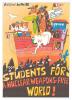 War poster, Students for a Nuclear Weapons-Free World!